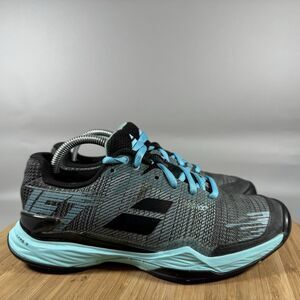 Babolat Jet Mach II AC Athletic Sneaker Women Sz 6.5 Black Lace Up